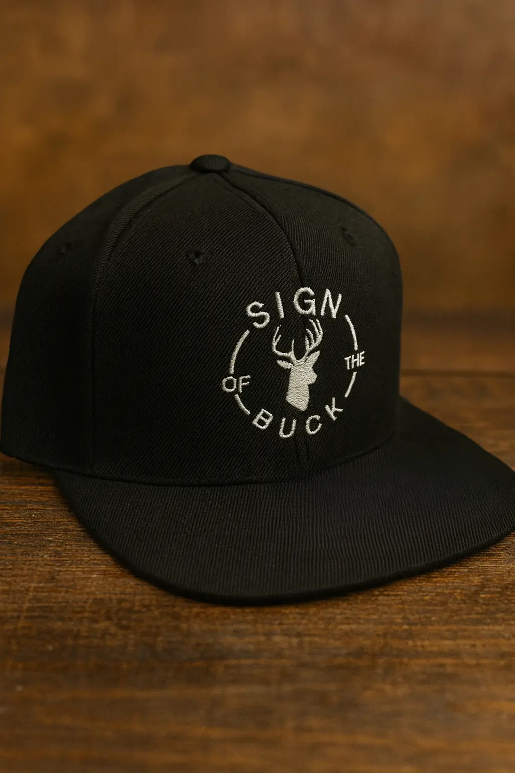 Black Snapback Hat
